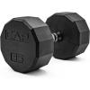 imageCAP Barbell Coated Hex Dumbbell Weight  Multiple Options12Sided  Chrome Handle