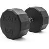 imageCAP Barbell Coated Hex Dumbbell Weight  Multiple Options12Sided  Chrome Handle