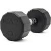 imageCAP Barbell Coated Hex Dumbbell Weight  Multiple Options12Sided  Chrome Handle