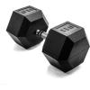 imageCAP Barbell Coated Hex Dumbbell Weight  Multiple OptionsChrome Handle