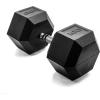 imageCAP Barbell Coated Hex Dumbbell Weight  Multiple OptionsChrome Handle