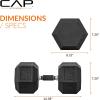 imageCAP Barbell Coated Hex Dumbbell Weight  Multiple OptionsComfort Grip