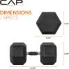 imageCAP Barbell Coated Hex Dumbbell Weight  Multiple OptionsComfort Grip
