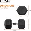 imageCAP Barbell Coated Hex Dumbbell Weight  Multiple OptionsComfort Grip