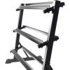 imageCAP Barbell Dumbbell Rack  550lb or 575lb Dumbbell Storage  Multiple Options3Tier for 550LB