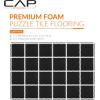 imageCAP Barbell Exercise Puzzle Mats Packs Tiles 24quotx24quot  Multiple OptionsDiamond  Black