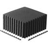 imageCAP Barbell Exercise Puzzle Mats Packs Tiles 24quotx24quot  Multiple OptionsDiamond  Black