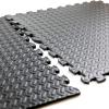 imageCAP Barbell Exercise Puzzle Mats Packs Tiles 24quotx24quot  Multiple OptionsDiamond  Black