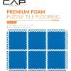 imageCAP Barbell Exercise Puzzle Mats Packs Tiles 24quotx24quot  Multiple OptionsDiamond  Blue