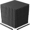 imageCAP Barbell Exercise Puzzle Mats Packs Tiles 24quotx24quot  Multiple OptionsT  Black