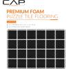 imageCAP Barbell Exercise Puzzle Mats Packs Tiles 24quotx24quot  Multiple OptionsT  Black