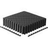 imageCAP Barbell Exercise Puzzle Mats Packs Tiles 24quotx24quot  Multiple OptionsTatami  Black