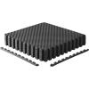 imageCAP Barbell Exercise Puzzle Mats Packs Tiles 24quotx24quot  Multiple OptionsTatami  Black