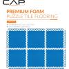 imageCAP Barbell Exercise Puzzle Mats Packs Tiles 24quotx24quot  Multiple OptionsTatami  Blue