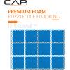imageCAP Barbell Exercise Puzzle Mats Packs Tiles 24quotx24quot  Multiple OptionsTatami  Blue