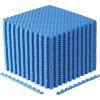 imageCAP Barbell Exercise Puzzle Mats Packs Tiles 24quotx24quot  Multiple OptionsTatami  Blue