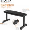 imageCAP Barbell Flat Weight Bench Color SeriesBlue