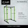 imageCAP Barbell Full Cage Power Rack Color Series  6 or 7 OptionsGreen