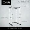 imageCAP Barbell Full Cage Power Rack Color Series  6 or 7 OptionsWhite