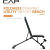 imageCAP Barbell MultiPurpose Adjustable Utility Strength Training Weight Bench  Multiple OptionsELITE