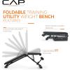 imageCAP Barbell MultiPurpose Adjustable Utility Strength Training Weight Bench  Multiple OptionsELITE