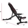 imageCAP Barbell MultiPurpose Adjustable Utility Strength Training Weight Bench  Multiple OptionsPRO