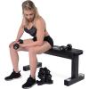 imageCAP Barbell Neoprene Dumbbell Weights Pairs ampamp Sets  Multiple ColorsBlack