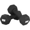 imageCAP Barbell Neoprene Dumbbell Weights Pairs ampamp Sets  Multiple ColorsBlack