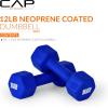 imageCAP Barbell Neoprene Dumbbell Weights Pairs ampamp Sets  Multiple ColorsColors Series