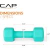 imageCAP Barbell Neoprene Dumbbell Weights Pairs ampamp Sets  Multiple ColorsColors Series