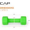 imageCAP Barbell Neoprene Dumbbell Weights Pairs ampamp Sets  Multiple ColorsColors Series