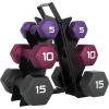 imageCAP Barbell Neoprene Dumbbell Weights Pairs ampamp Sets  Multiple ColorsColors Series