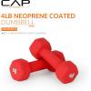 imageCAP Barbell Neoprene Dumbbell Weights Pairs ampamp Sets  Multiple ColorsColors Series