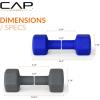 imageCAP Barbell Neoprene Dumbbell Weights Pairs ampamp Sets  Multiple ColorsColors Series
