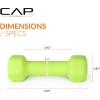 imageCAP Barbell Neoprene Dumbbell Weights Pairs ampamp Sets  Multiple ColorsColors Series