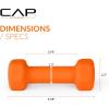 imageCAP Barbell Neoprene Dumbbell Weights Pairs ampamp Sets  Multiple ColorsColors Series