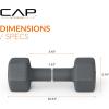 imageCAP Barbell Neoprene Dumbbell Weights Pairs ampamp Sets  Multiple ColorsColors Series
