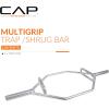 imageCAP Barbell Olympic Trap Bar  Multiple Grip OptionsChrome