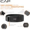 imageCAP Barbell Premium Nylon Weightlifting Belt  Multiple OptionsBlack