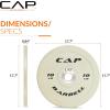 imageCAP Barbell Rubber Olympic Bumper Plate  Multiple OptionsColorsCompetition