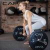 imageCAP Barbell Rubber Olympic Bumper Plate  Multiple OptionsColorsEconomy  Speckled