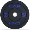 imageCAP Barbell Rubber Olympic Bumper Plate  Multiple OptionsColorsEconomy