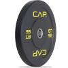 imageCAP Barbell Rubber Olympic Bumper Plate  Multiple OptionsColorsEconomy