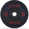 imageCAP Barbell Rubber Olympic Bumper Plate  Multiple OptionsColorsEconomy