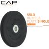 imageCAP Barbell Rubber Olympic Bumper Plate  Multiple OptionsColorsPRO