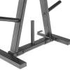 imageCAP Barbell Weight Plate Rack for 1Inch Weight PlatesBlack  Space Saving Astyle 1 Plate Tree