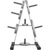 imageCAP Barbell Weight Plate Rack for 1Inch Weight PlatesBlack  Standard Astyle 1 Plate Tree