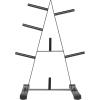 imageCAP Barbell Weight Plate Rack for 1Inch Weight PlatesBlack  Standard Astyle 1 Plate Tree