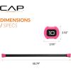 imageCAP Barbell Weighted Workout Bar  520 lb  Multiple Options10 LB  Red