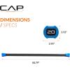 imageCAP Barbell Weighted Workout Bar  520 lb  Multiple Options20 LB  Blue